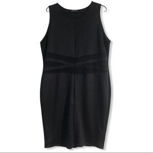 Fashion to Figure dress with sheer back waist